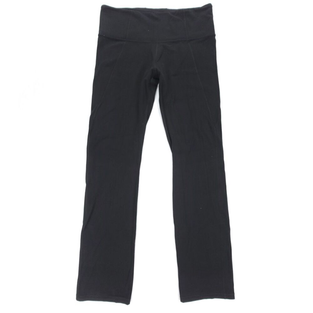 ATHLETA Powervita Straight Leg Pant High Rise Yoga Leggings Athleisure 1X Black